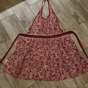 Retro style apron